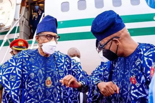 Buhari visits Ogun State: President Muhammadu Buhari Ogun trip fotos