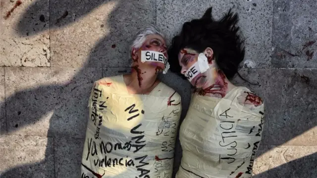 Diariamente son asesinadas 6 mujeres en México.