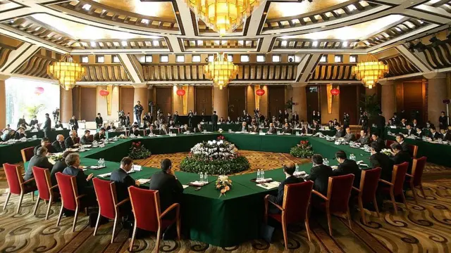 Diálogo de los Seis, en Pekín