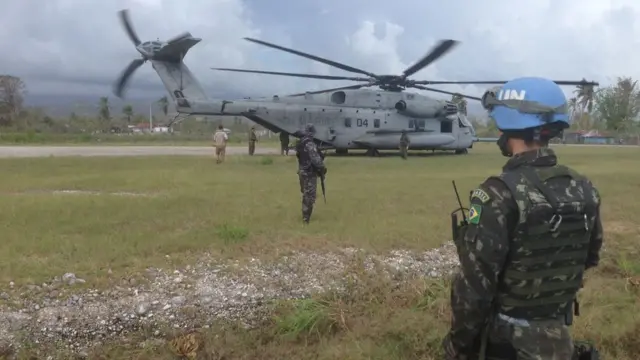 Militar brasileiro pertosites de apostas 2024helicóptero