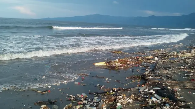 basura entre Honduras y Guatemala