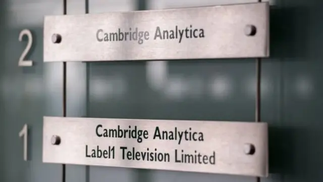 कैम्ब्रिज एनालिटिका