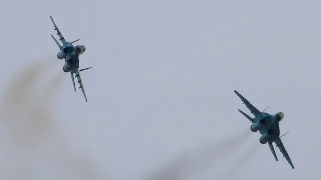 Aviones del ejército de Corea del Norte