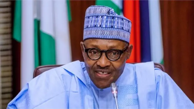 Aworan aarẹ Buhari