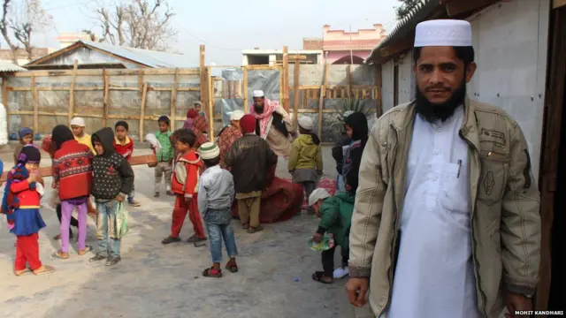 जम्मू के सीमावर्ती इलाके में रोहिंग्या मुसलमान