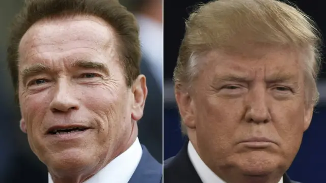 Шварценеггер и Трамп