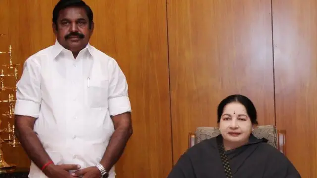 पलनीसामी, जयललिता