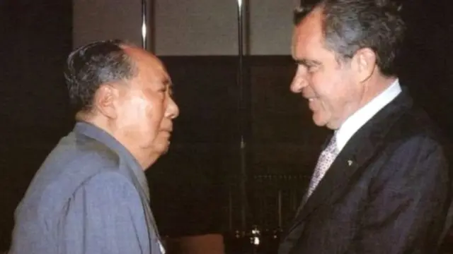 صدر نکسن اور ماؤ زے تنگ