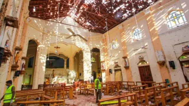 श्रीलंका स्फोट