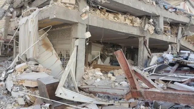 خرابی های زلزله