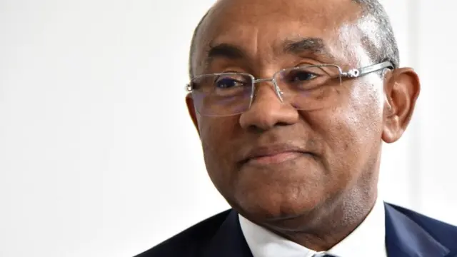 Ahmad, président de la Confédération africaine de football
