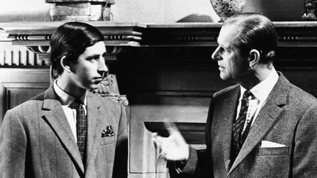 Герцог Эдинбургский с сыном