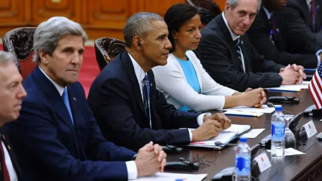 Ngoại trưởng Mỹ tháp tùng Tổng thống Barack Obama thăm Việt Nam ngày 23/5/2016