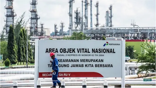 Ilustrasi area objek vital nasional.