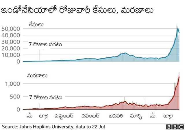 ఇండోనేసియాలో డెల్టా కేసులు
