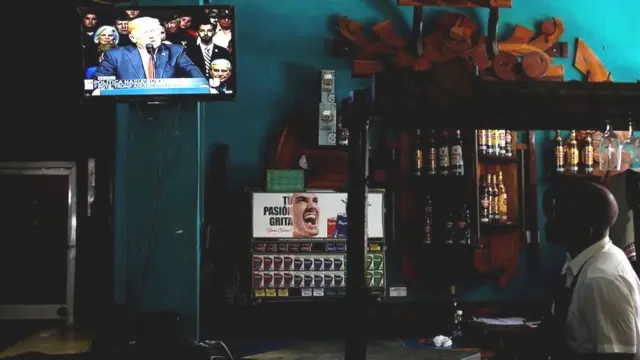 El discurso de Trump visto en La Habana