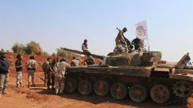 لدى فصائل الغوطة بعض الاسلحة الثقيلة