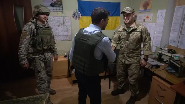 Зеленський на Луганщині