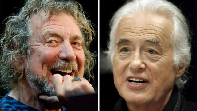 Robert Plant y Jimmy Page, integrantes de Led Zeppelin, simpre negaron las acusaciones.