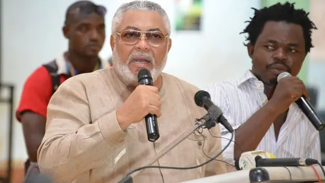 Former President Jerry Rawlings