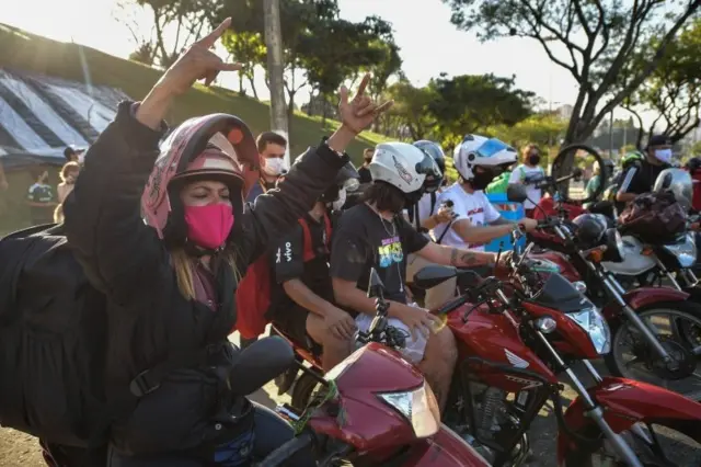 Entregadores voltaram a realizar protestos pelo Brasil no fimbaixar f12 betsemana