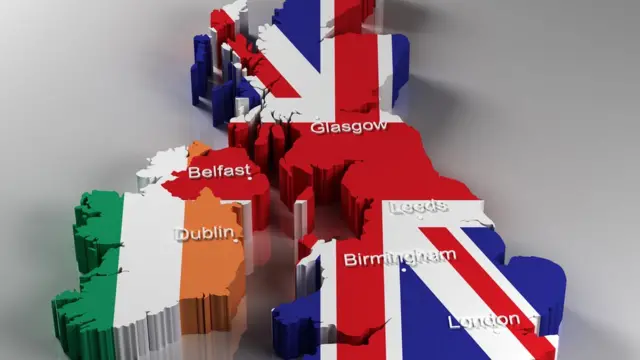 Карта Британии и Ирландии