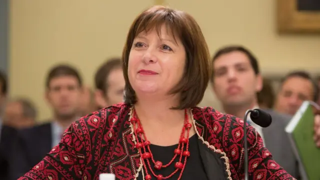 Natalie Jaresko, directora ejecutiva de la Junta de Supervisión Fiscal de Puerto Rico.
