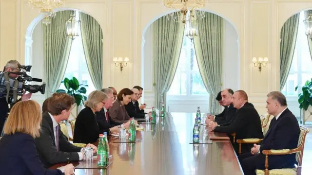 ABŞ prezidenti Donald Trampın milli təhlükəsizlik məsələləri üzrə müşaviri John Bolton İlham Əliyevlə