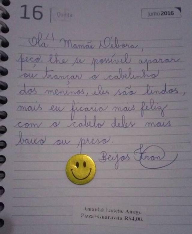 Mãepix do bet365gêmeos considerou recado preconceituoso