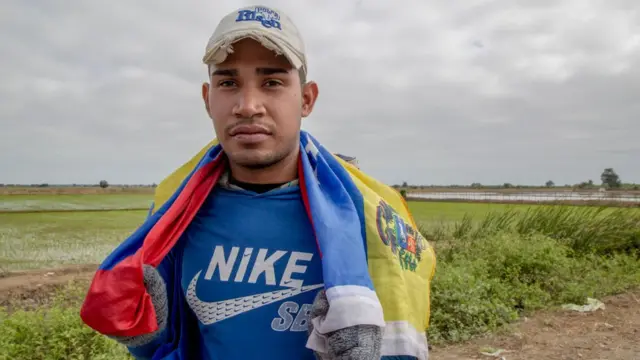 Migrante venezuelano