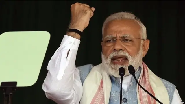 भारतीय प्रधानमंत्री नरेंद्र मोदी