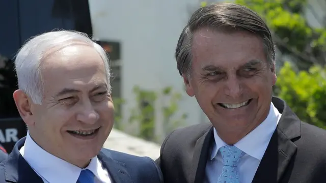 Benjamin Netanyahu e Bolsonaro