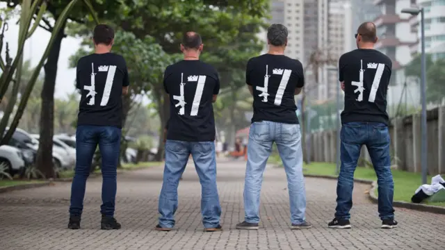 Simpatizantes de Bolsonaro