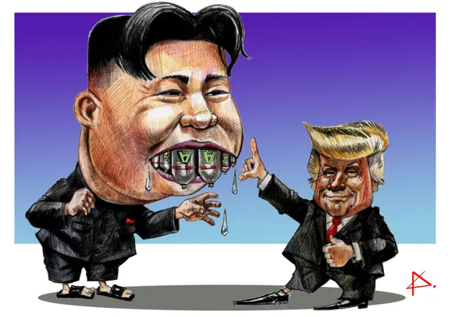 Donald Trump và Kim Jong-un