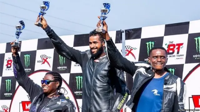 Di winners of di 600cc bike race category