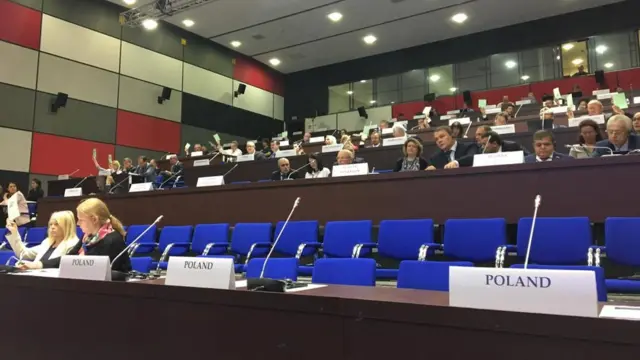 Делегати голосують