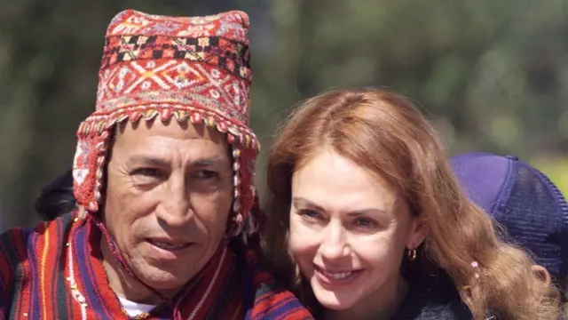 Alejandro Toledo y Eliane Karp