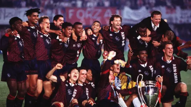 El Ajax campeón de Europa de 1995
