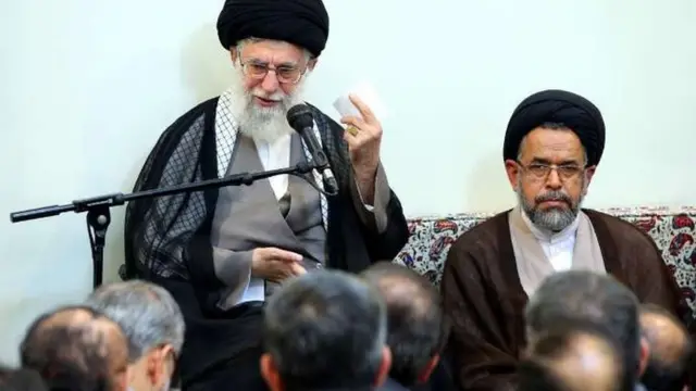 آیت الله خامنه ای و محمود علوی