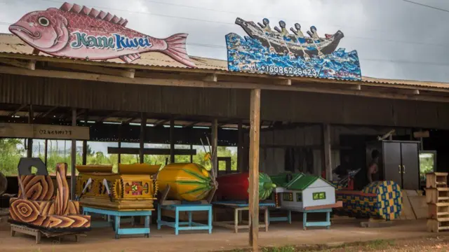 Gushyingura abapfuye muri Ghana