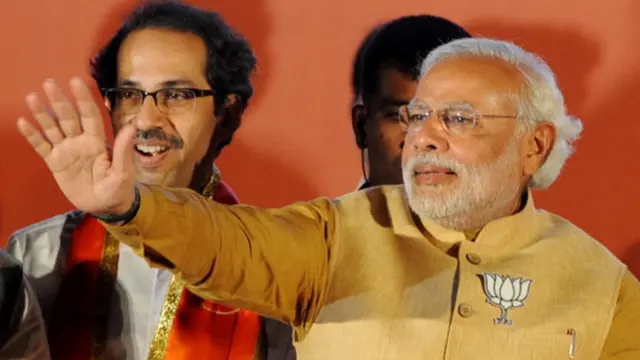 લોકસભાના ચૂંટણી પ્રચાર અભિયાન દરમિયાન મોદી અને ઉદ્ધવ ઠાકરે