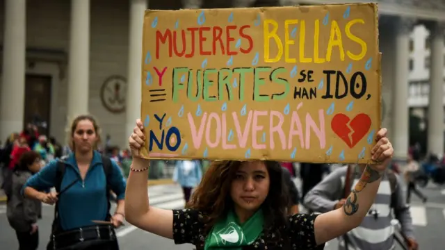 Protesto na Argentina