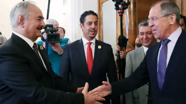 Хафтар та Лавров