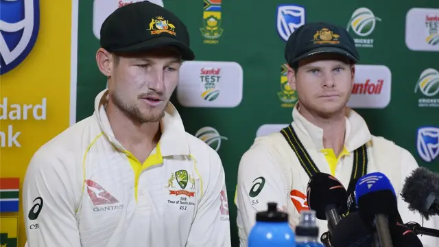 آسٹریلیا کے کھلاڑی کیمرون بینکروفٹ