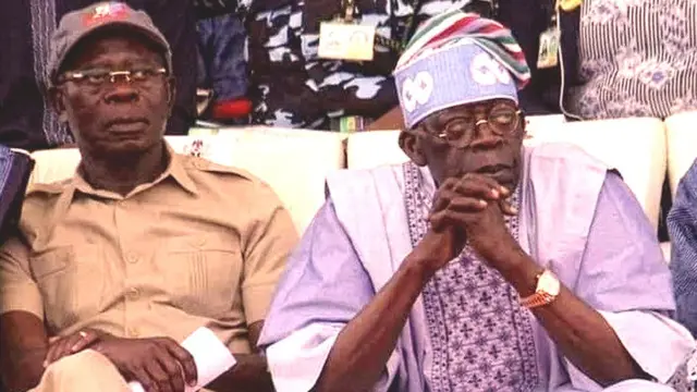 Bola Tinubu ati Adams Oshiomole