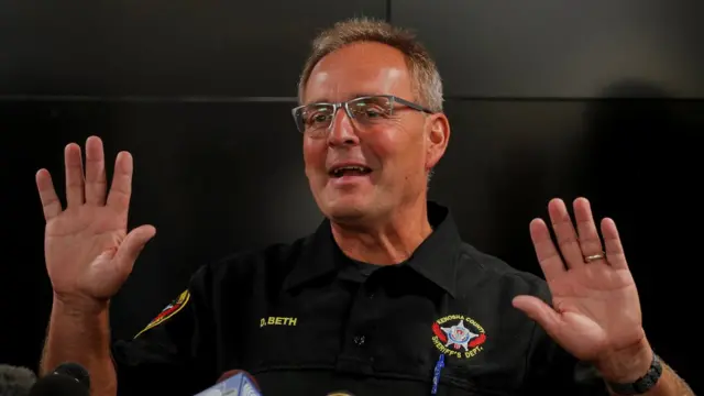 El sheriff de Kenosha, David Beth