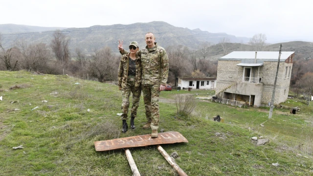 Prezident İlham Əliyev və birinci xanım Mehriban Əliyeva