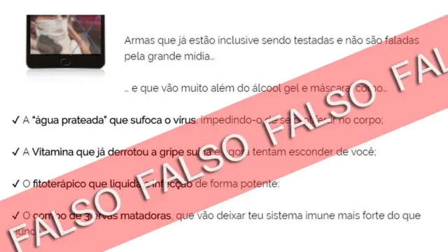 notiícia falsa