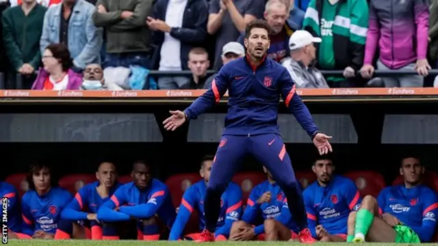 Kocha wa Atletico Madrid Diego Simione