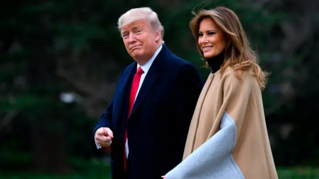 Doonald Tiraampifi hadha warraa isaa Melaniyaa
